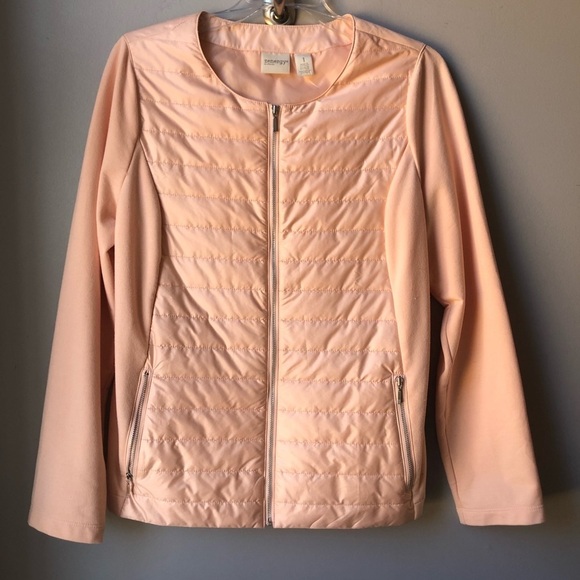 Zenergy Size 1 Blush Quilted Zip Jacket - Picture 2 of 9